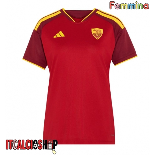 AS Roma Evan Ndicka #5 Prima Maglia Femmina 2026-27 Manica Corta